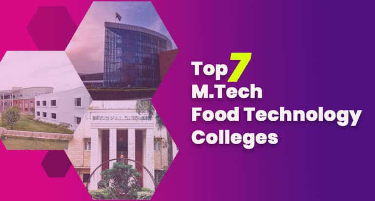 m tech food technology colleges in india