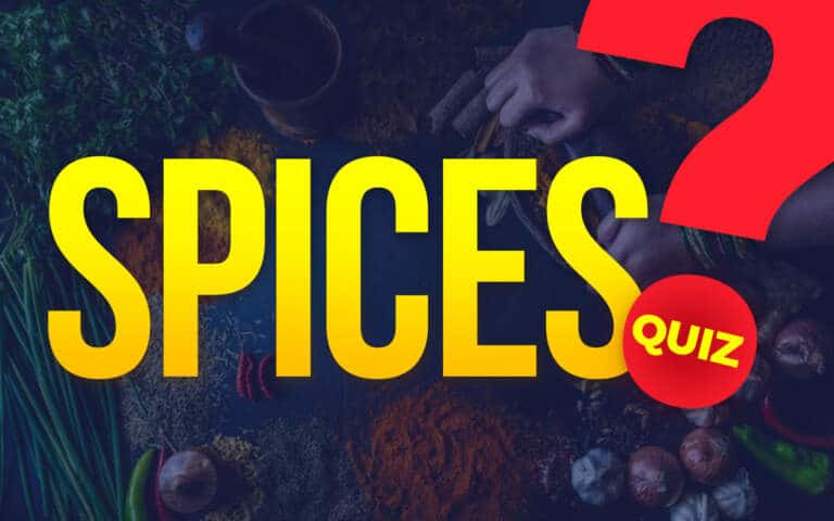 Indian spices quiz questions text