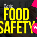 Basic Food Safety quiz text with question mark